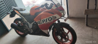 Orange Honda CBR 250R