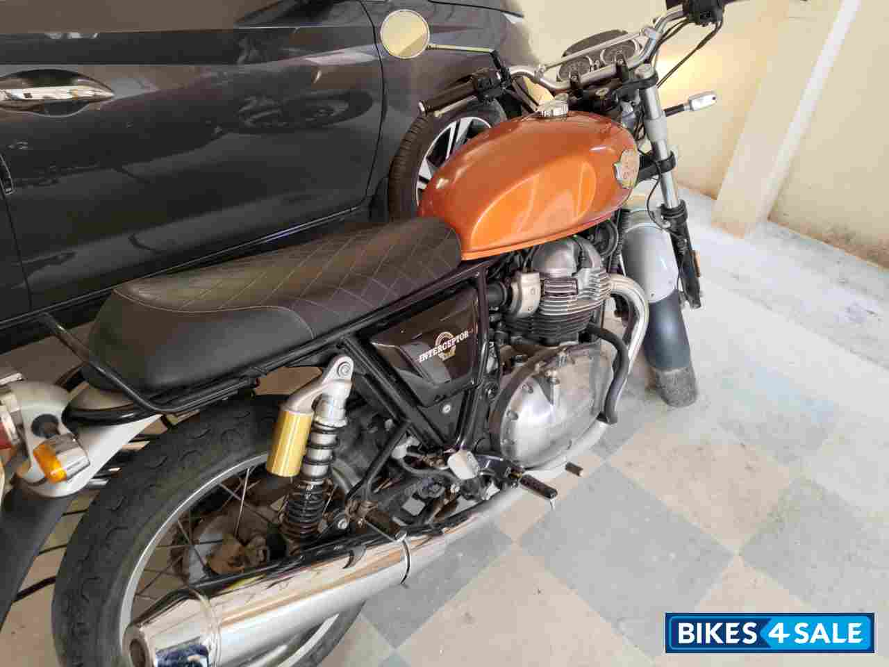 Orange Crush Royal Enfield Interceptor 650 Twin