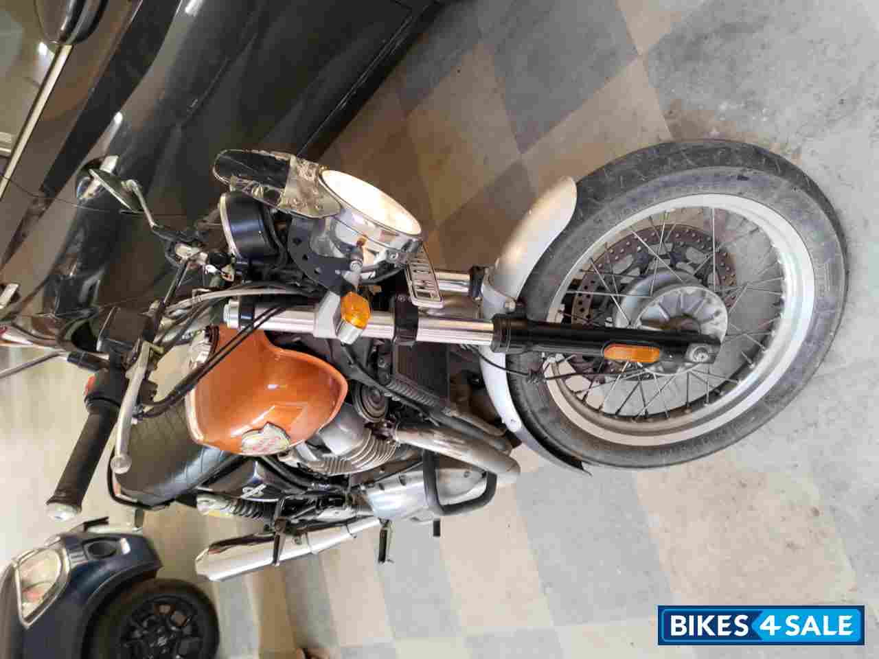 Orange Crush Royal Enfield Interceptor 650 Twin