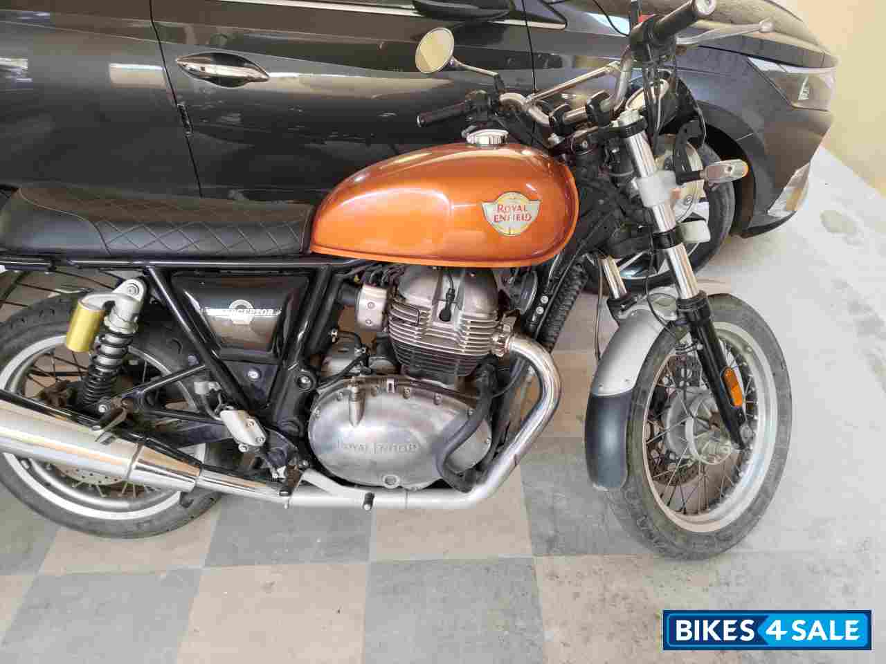 Orange Crush Royal Enfield Interceptor 650 Twin