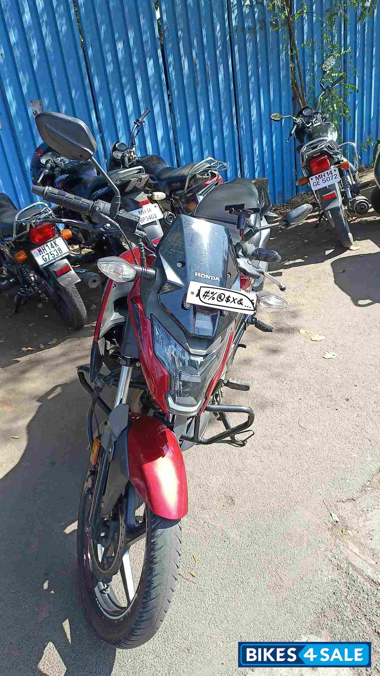 Red Honda XBlade