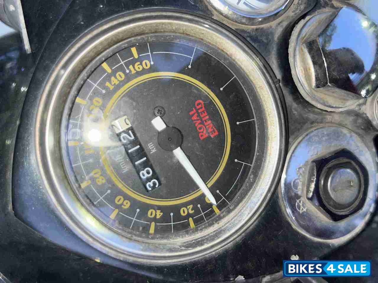 Black Royal Enfield Bullet 350 ES