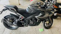 Graphite Black Bajaj Pulsar RS 200