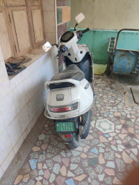 Pearl White TVS iQube Electric