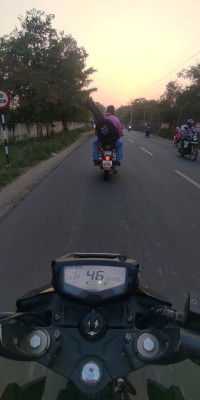 Black TVS Apache RTR 200 4V