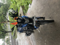 Blue Bajaj Dominar 400 Disc