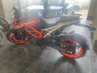 Black And Orange KTM Duke 390