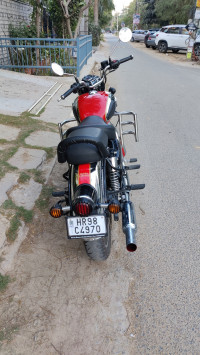 Chrome Red Royal Enfield Classic 350 Dual Channel BS6