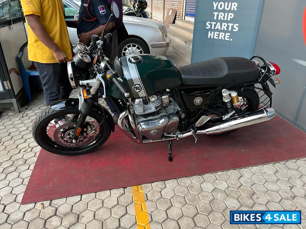 British Racing Green Royal Enfield Continental GT 650