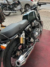 British Racing Green Royal Enfield Continental GT 650