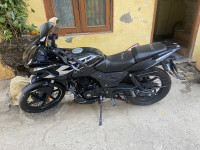 Black And Silver Bajaj Pulsar 220F BS6