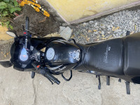 Black And Silver Bajaj Pulsar 220F BS6