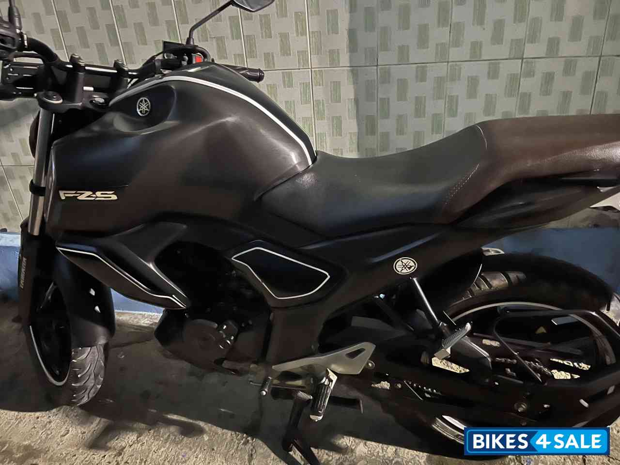 Mat Black Yamaha FZ FI V3 BS6