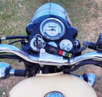 Tan Royal Enfield Classic 500