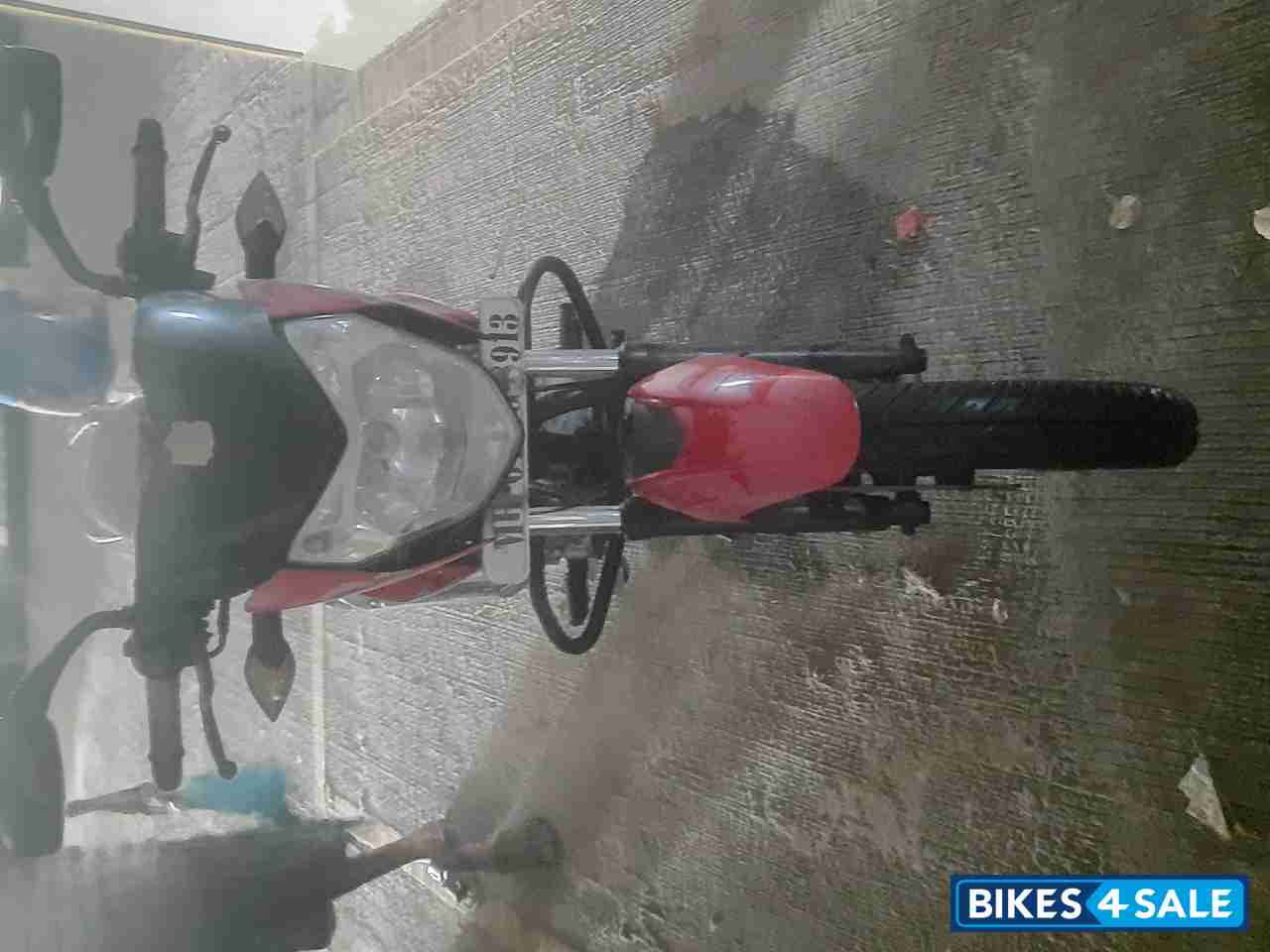 Red Bajaj Pulsar 135LS