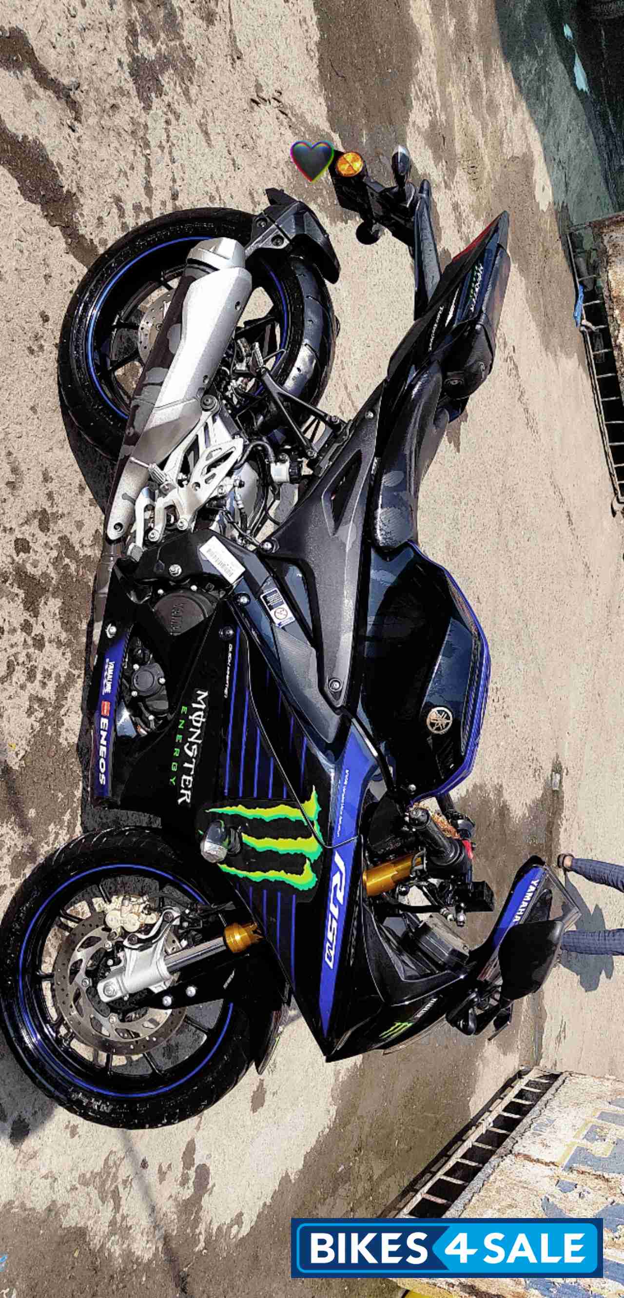 Monster Energy Black Yamaha R15M