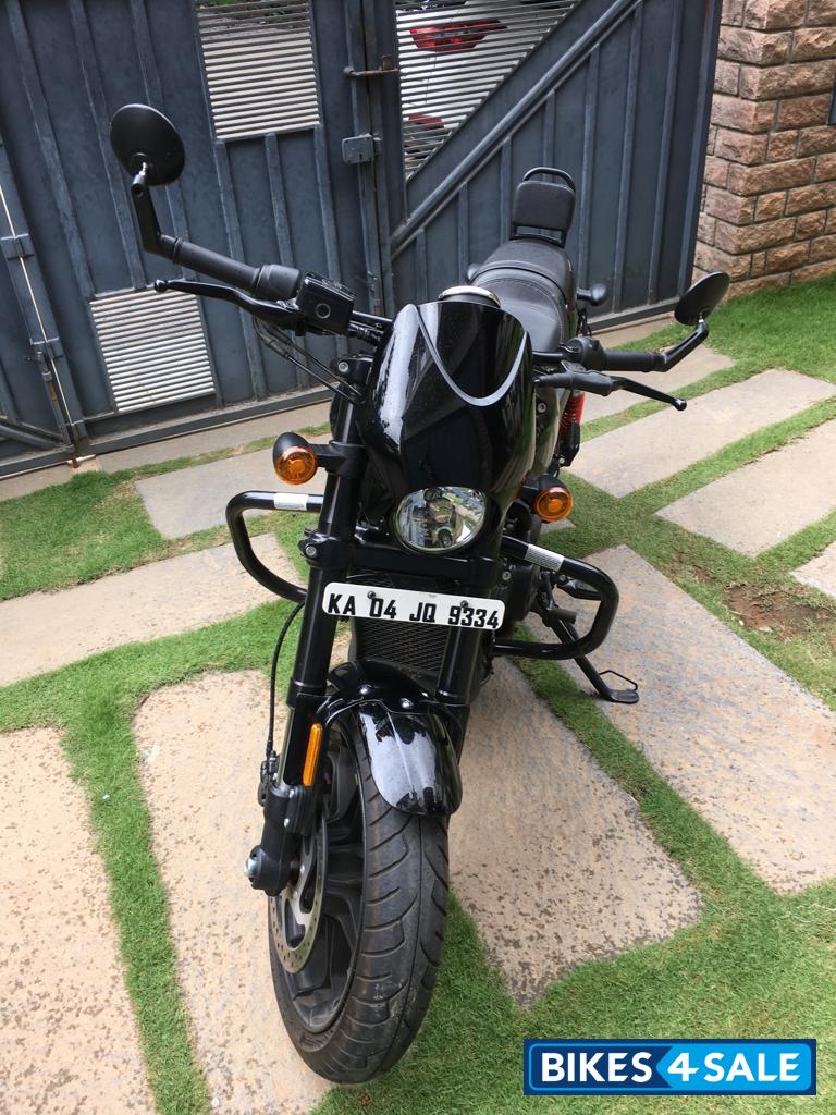 Black Harley Davidson Street Rod