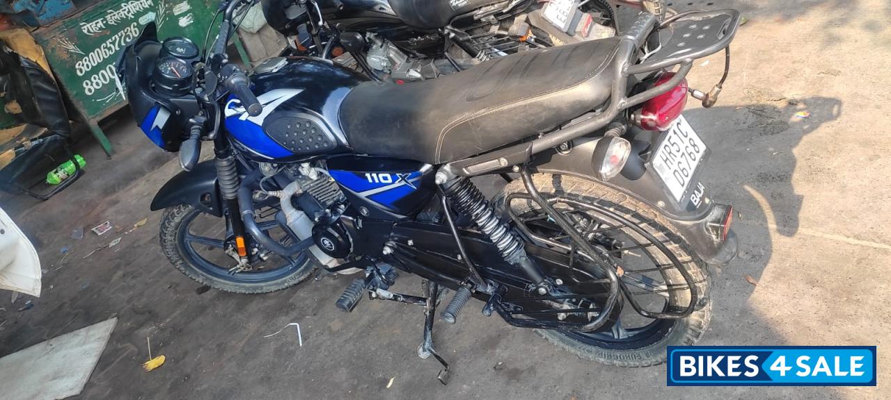 Blue Bajaj CT110 ES BS6