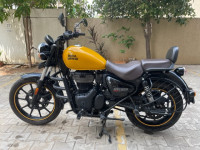 Yellow Royal Enfield 2022 Meteor 350