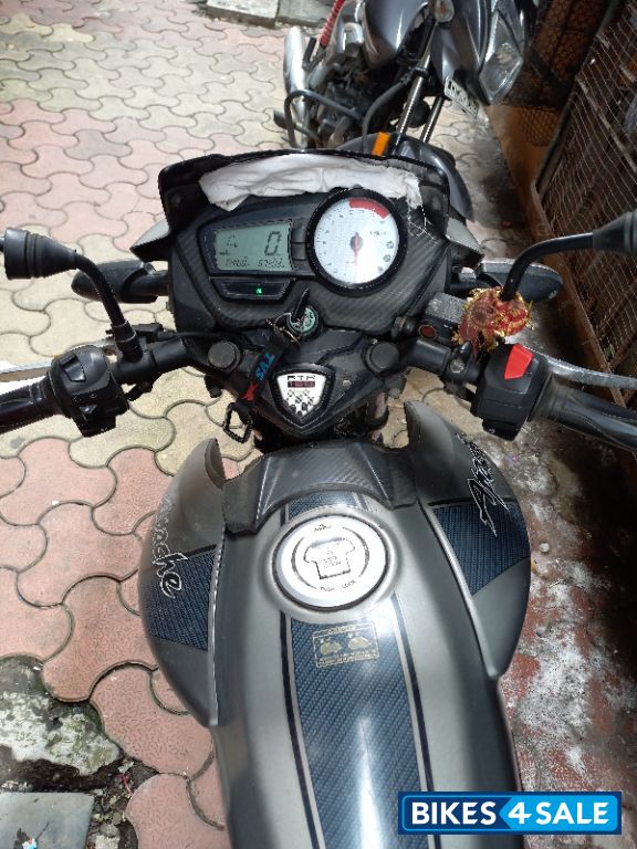 Matt Grey TVS Apache RTR 160