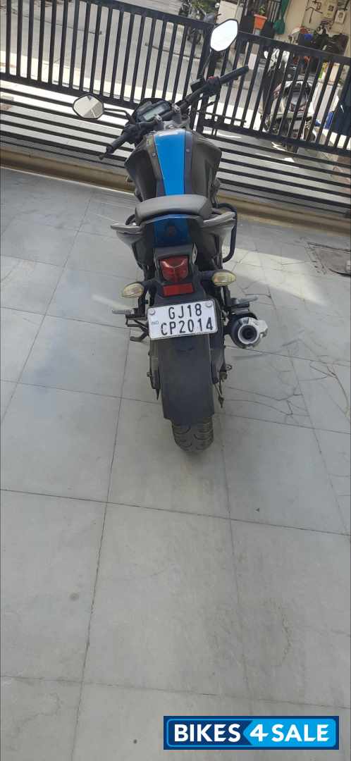 Black - Blue Yamaha FZ-S FI V2