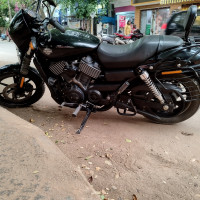 Black Harley Davidson Street 750