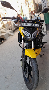 Yellow TVS Raider 125