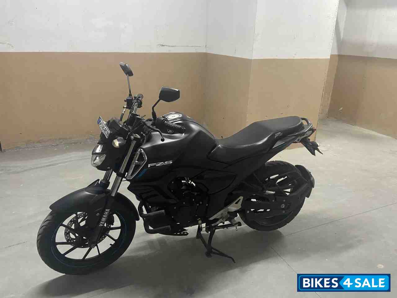 Mat Black Yamaha FZ FI V3 BS6