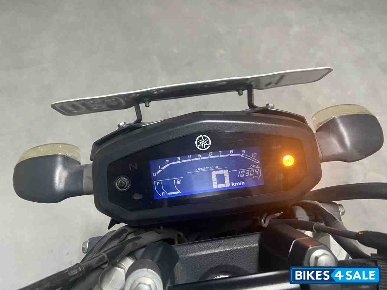 Mat Black Yamaha FZ FI V3 BS6