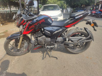 Black TVS Apache RTR 200 4V ABS Race Edition 2.0