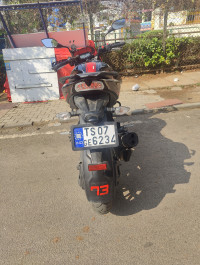 Black TVS Apache RTR 200 4V ABS Race Edition 2.0