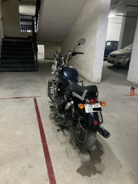Black Royal Enfield Thunderbird