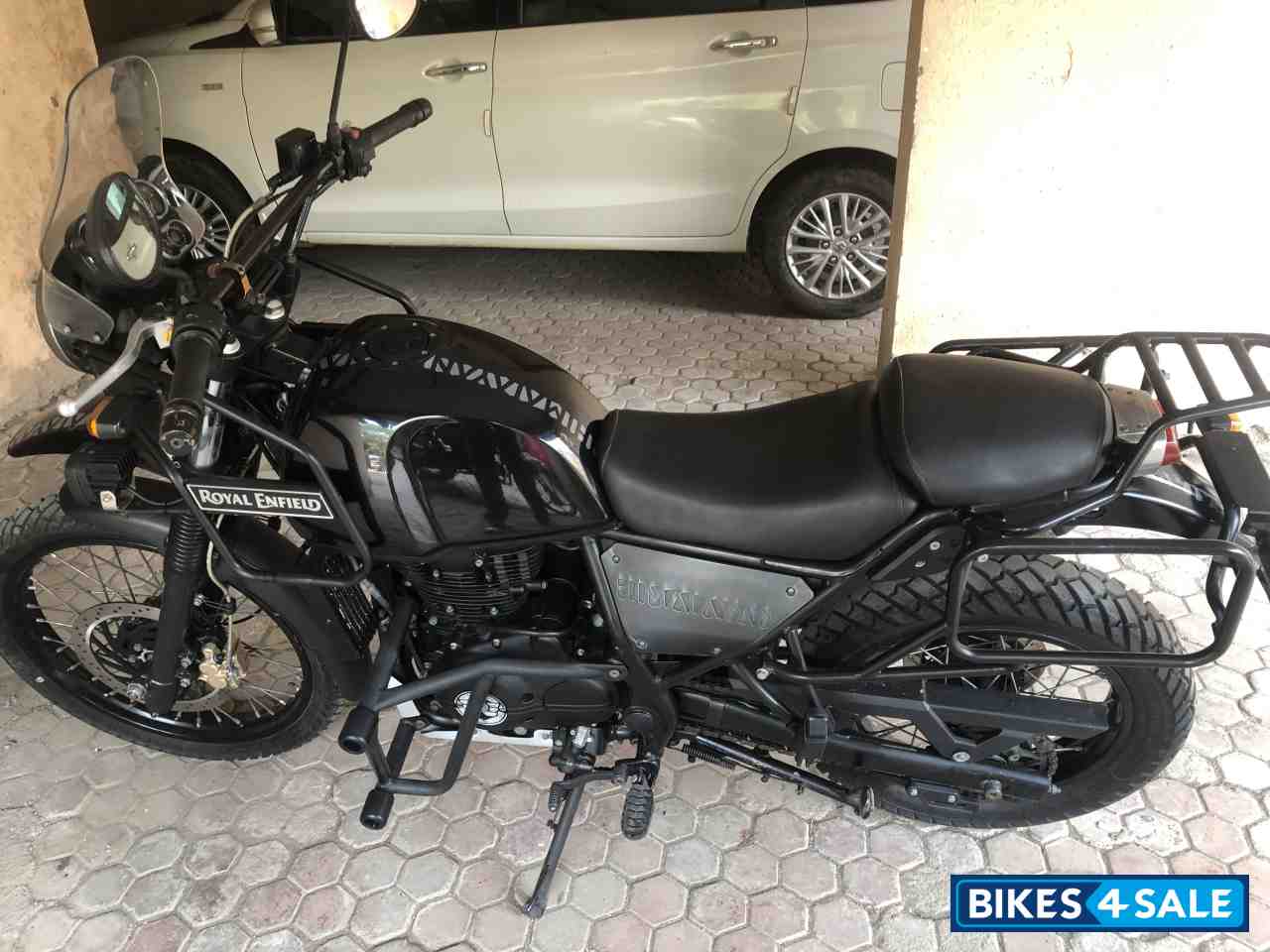 Black Royal Enfield Himalayan