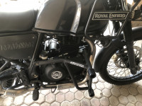 Black Royal Enfield Himalayan