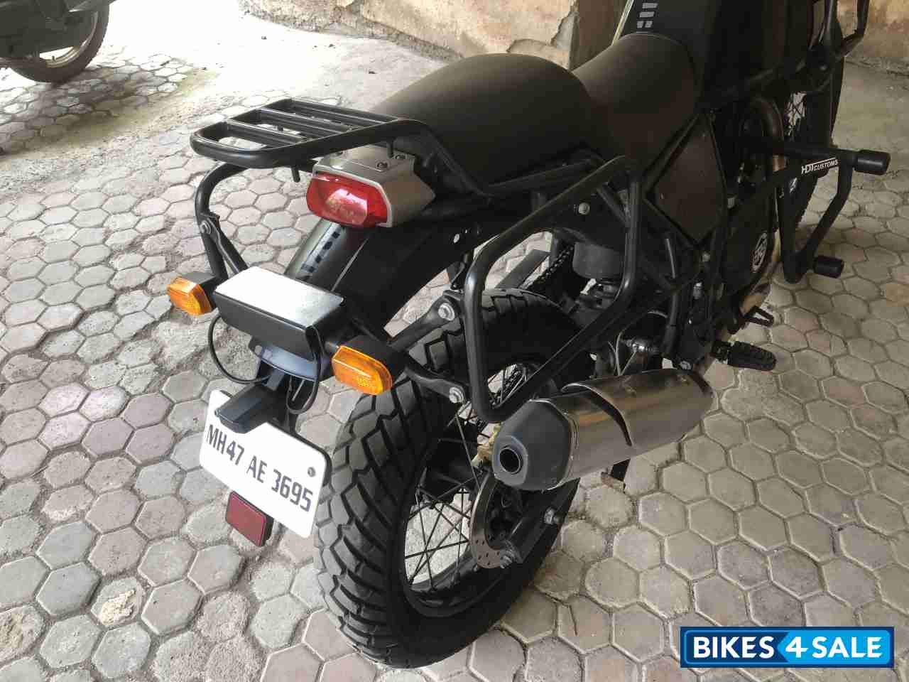 Black Royal Enfield Himalayan