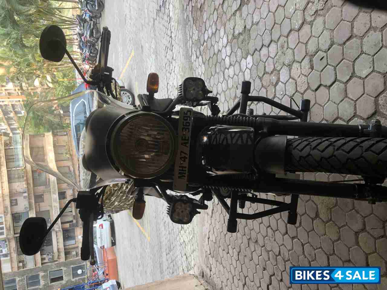 Black Royal Enfield Himalayan