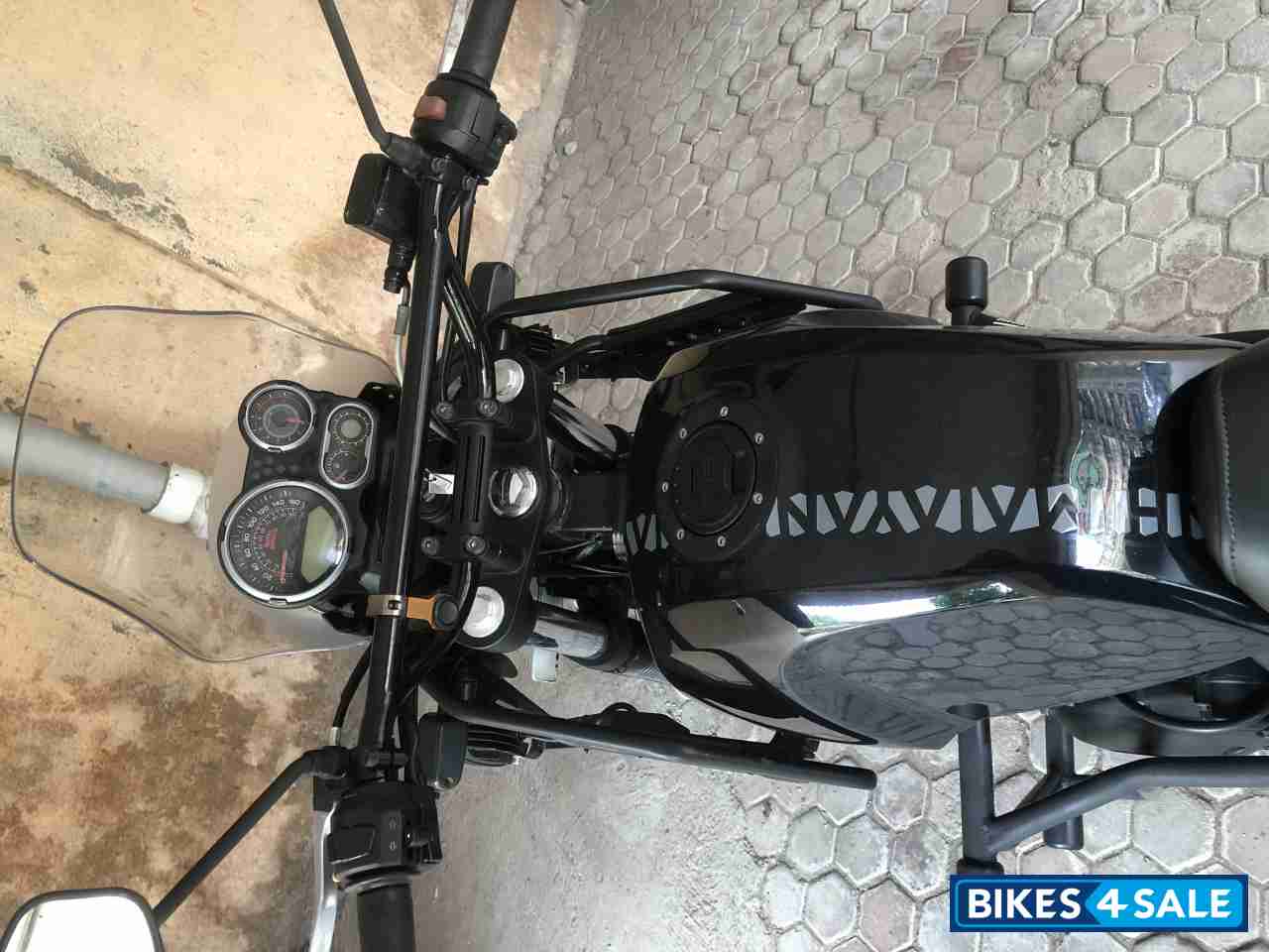 Black Royal Enfield Himalayan