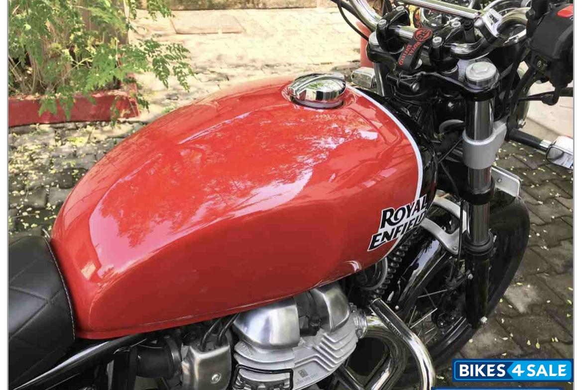 Ravishing Red Royal Enfield Interceptor 650 Twin
