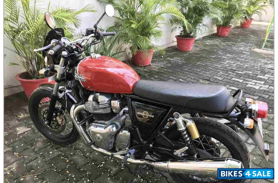 Ravishing Red Royal Enfield Interceptor 650 Twin