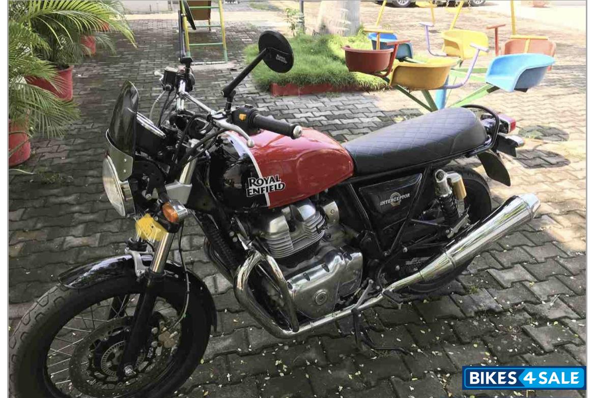 Ravishing Red Royal Enfield Interceptor 650 Twin