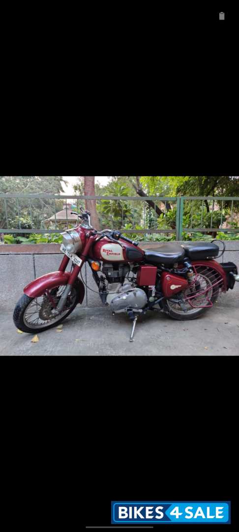 Cherry Red Royal Enfield Classic 350