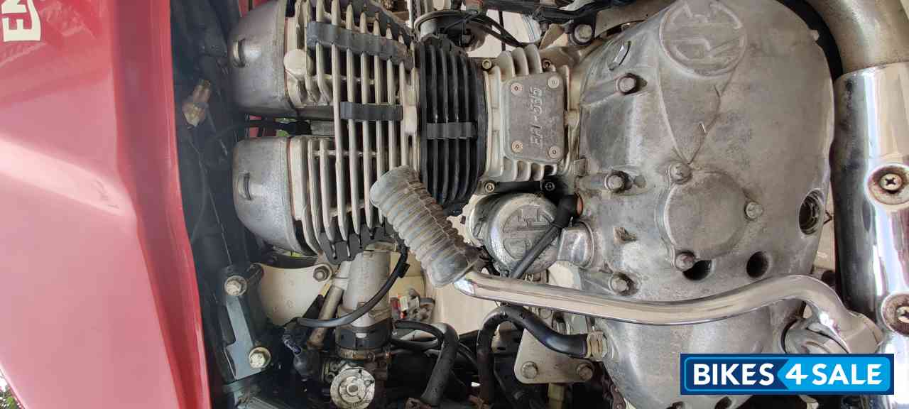 Red Royal Enfield Continental GT 535