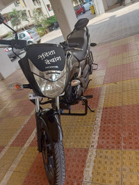 Black Honda CB Unicorn