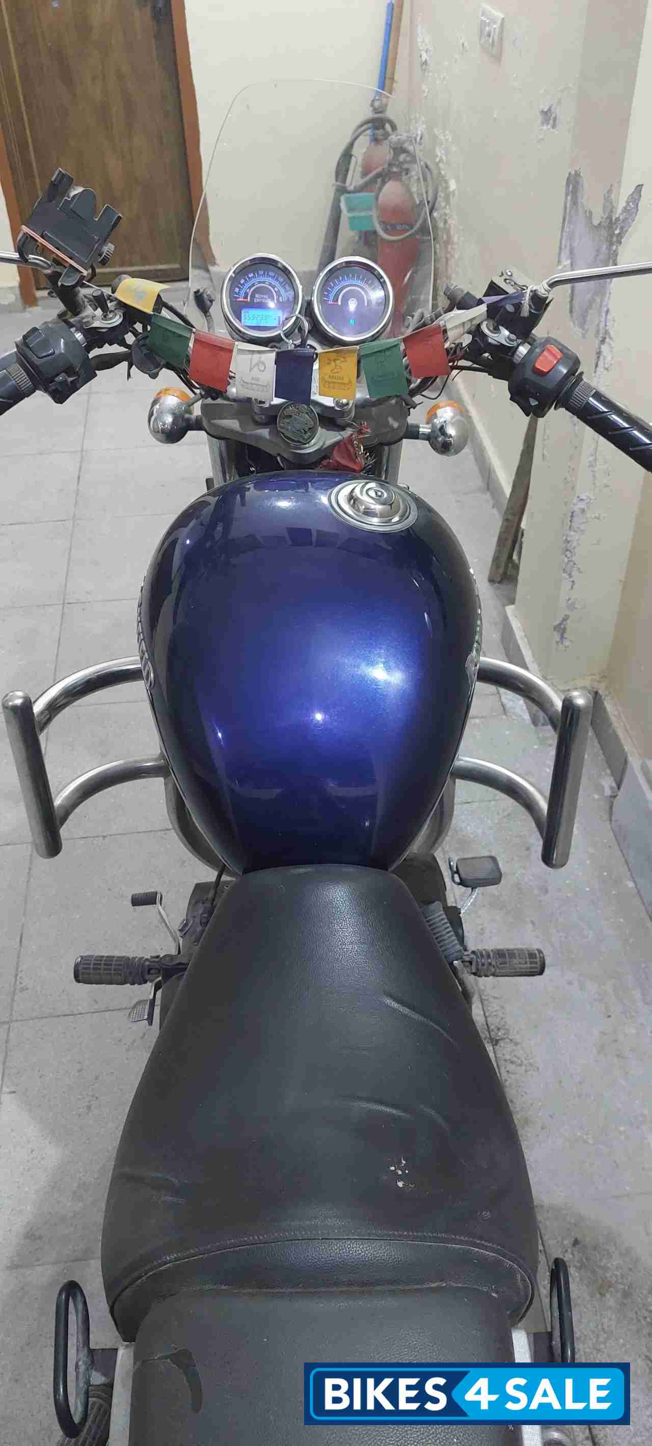 Marine Blue Royal Enfield Thunderbird 350