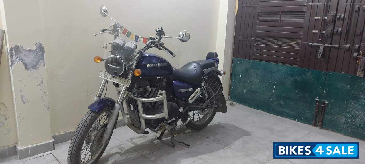 Marine Blue Royal Enfield Thunderbird 350