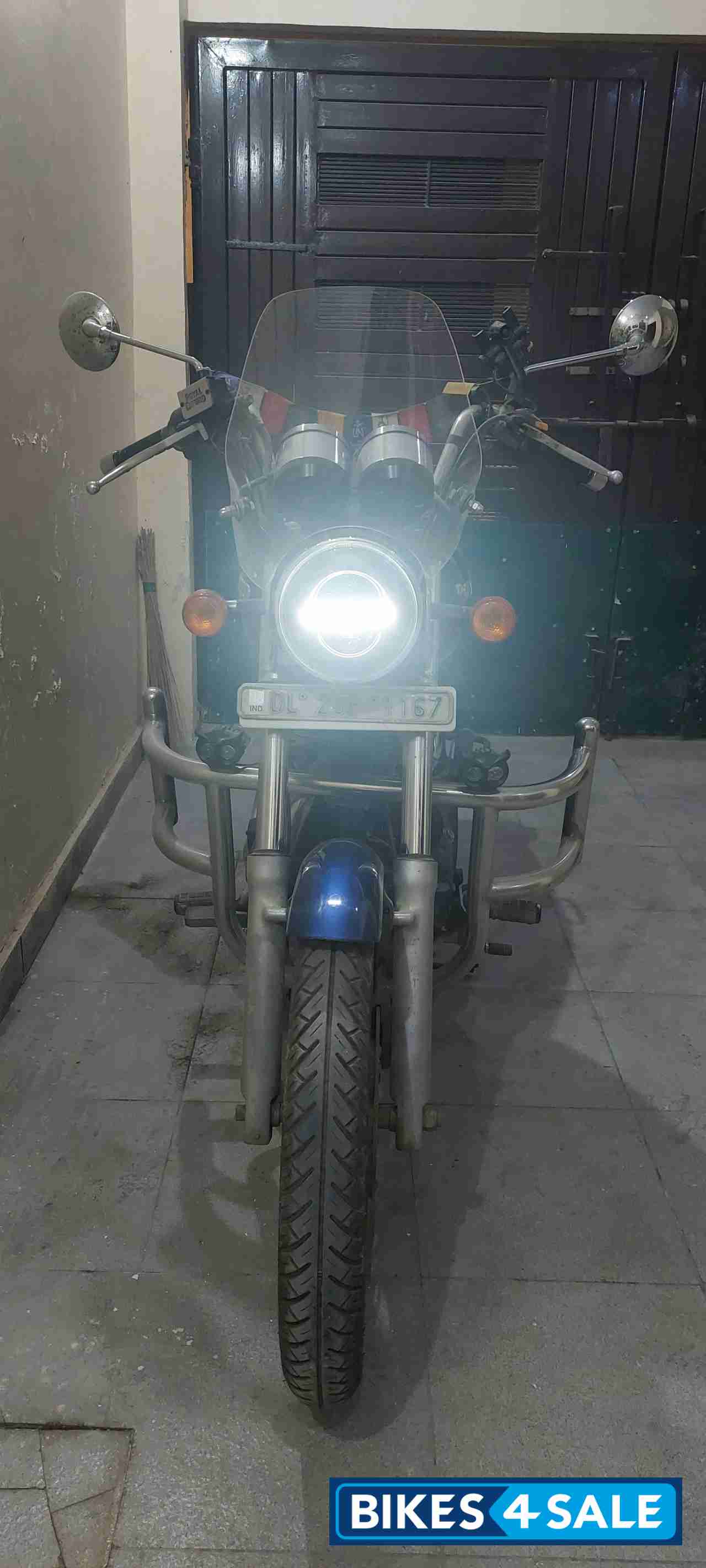 Marine Blue Royal Enfield Thunderbird 350