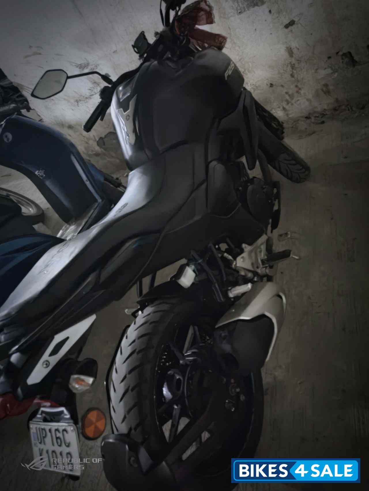 Matte Black Yamaha FZ-S FI V3