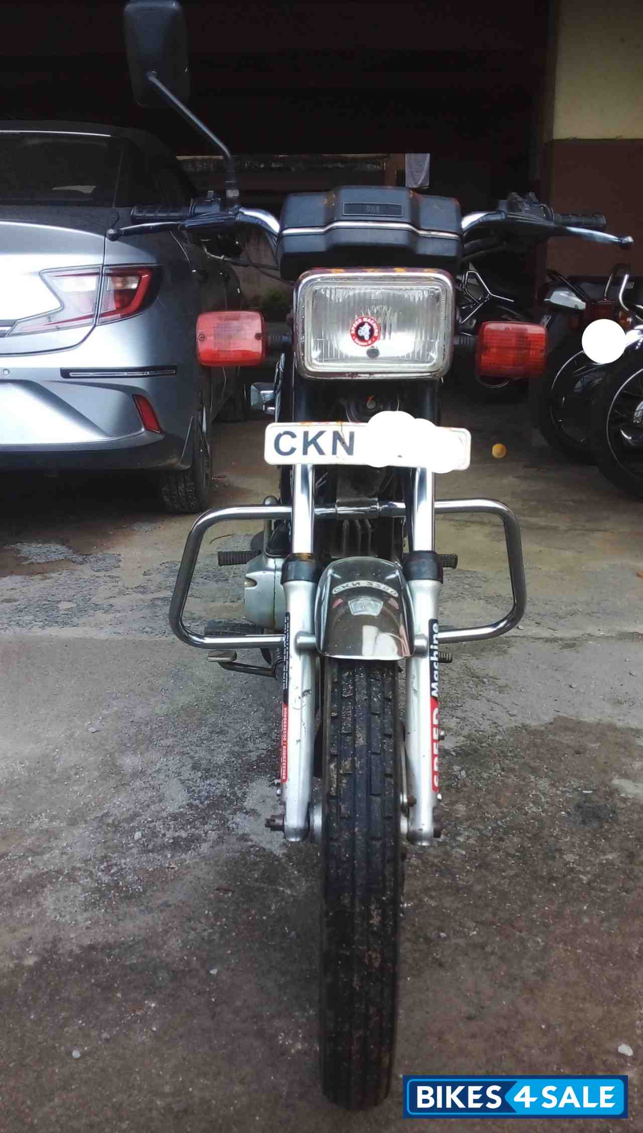 Black Bajaj KB 100 RTZ