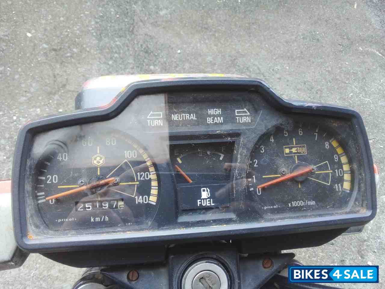 Black Bajaj KB 100 RTZ