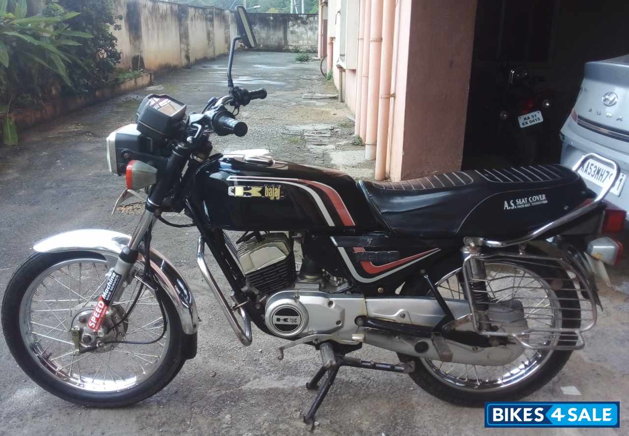 Black Bajaj KB 100 RTZ